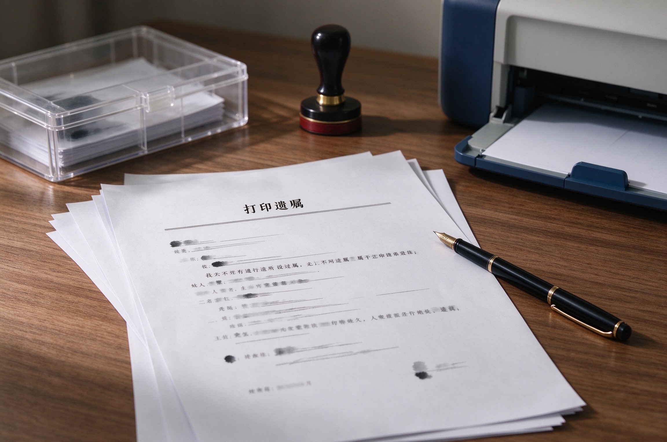 深圳打印遗嘱律师|打印遗嘱订立见证、打印遗嘱效力纠纷诉讼(图1)